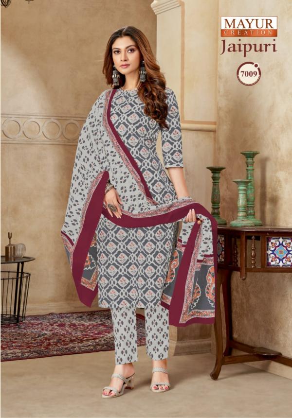 Mayur Jaipuri Vol 7 Cotton Dress Material Collection